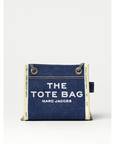 Marc Jacobs The Tote Bag Denim Chain Strap Wo