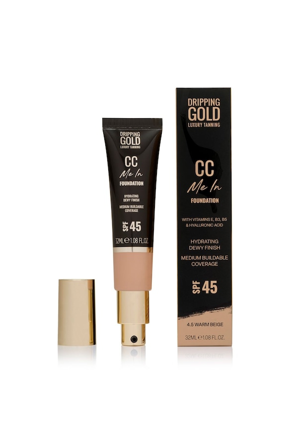 Dripping Gold CC Cream SPF40 35ml Warm Beige 4_5