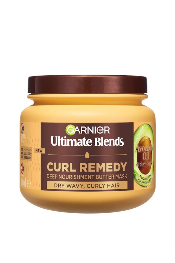 Garnier Ultimate Blends Avocado Oil & Shea Butter Curl Remedy Mask 340ml Multi