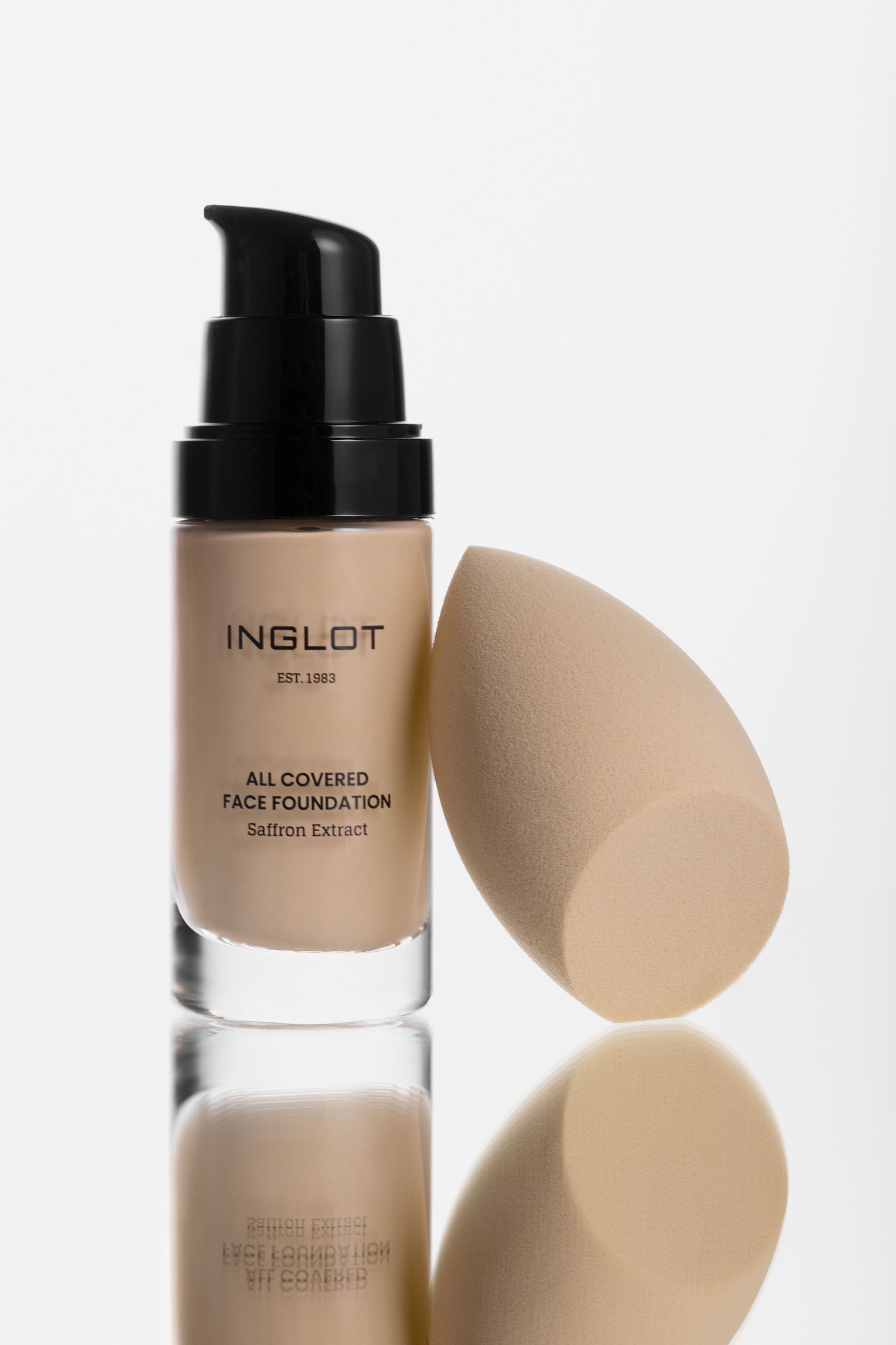INGLOT All Covered Face Foundation image 5