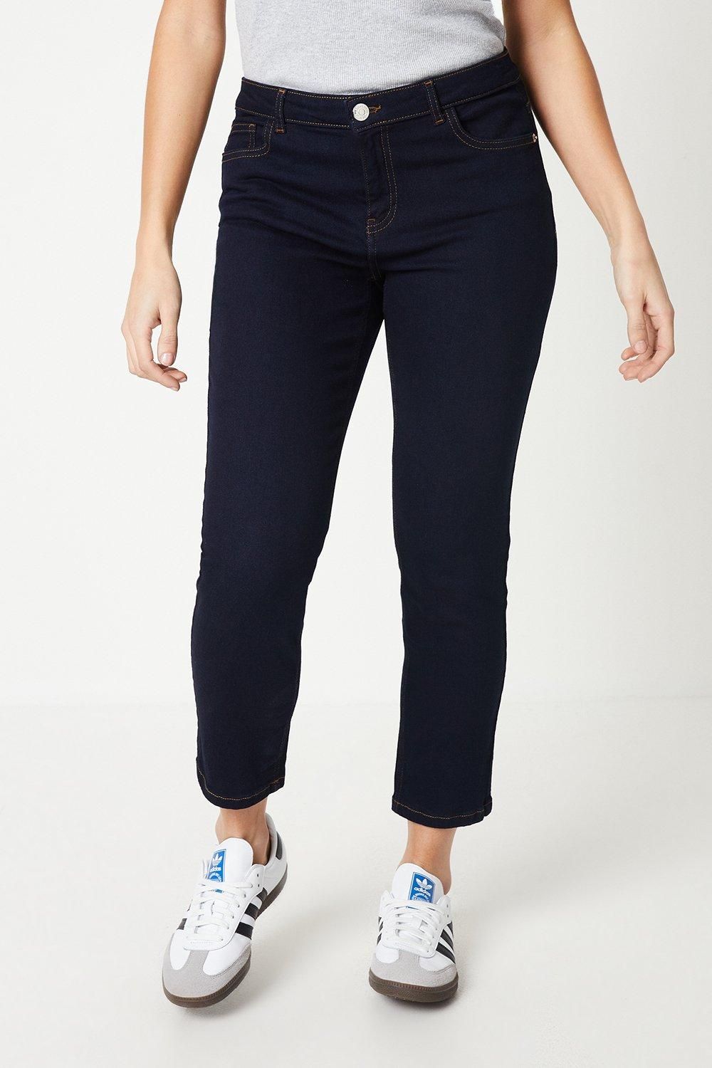 Dorothy Perkins Petite Comfort Stretch Slim Jeans Indigo image 1