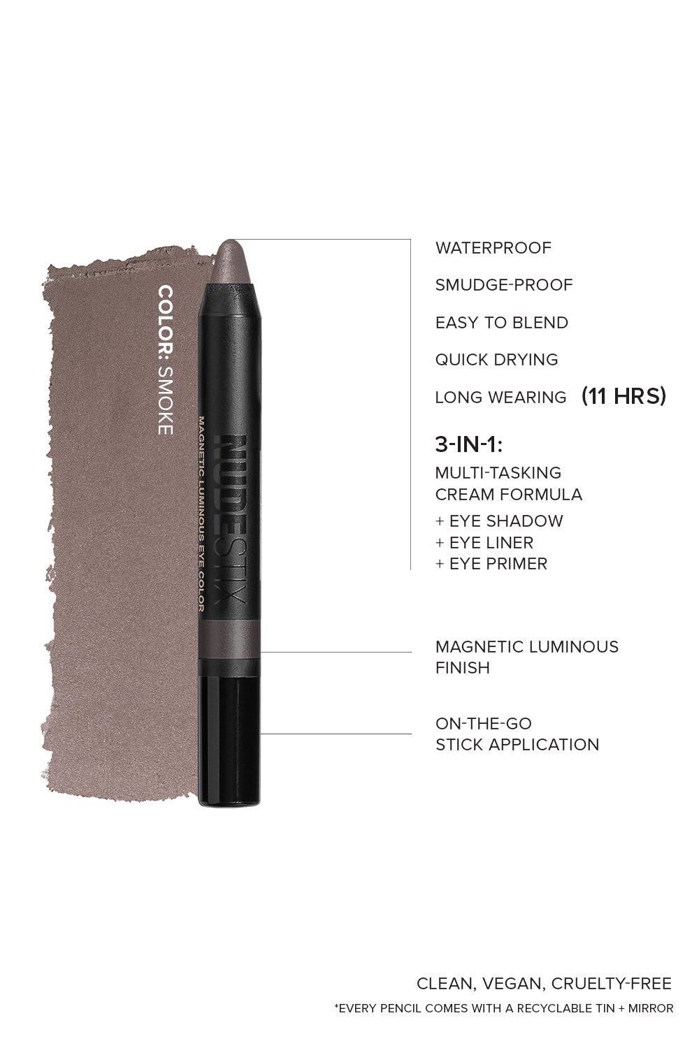 Nudestix Magnetic Luminous Eye Colour Smoke image 3