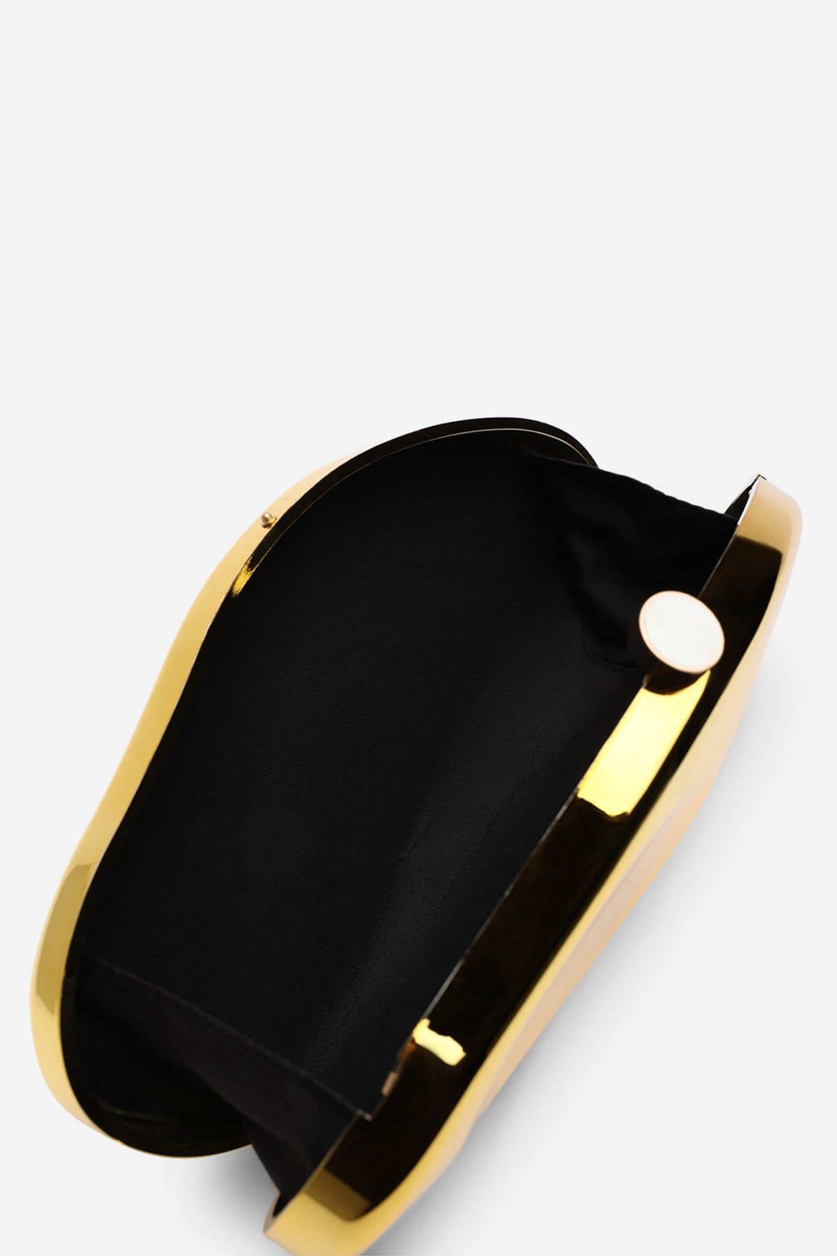 Where's That From 'Nude' Sculpted Evening Clutch Bag image 4