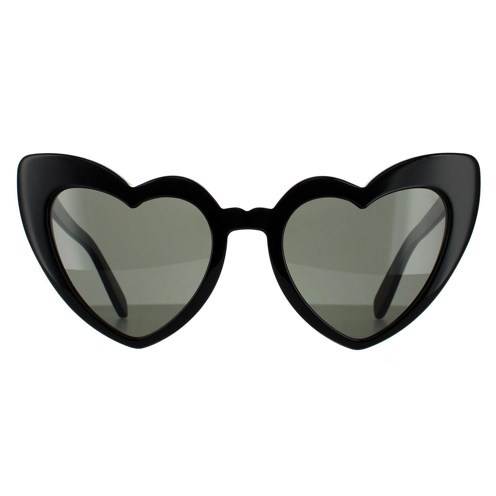 Saint Laurent Cat Eye Black Grey Sunglasses
