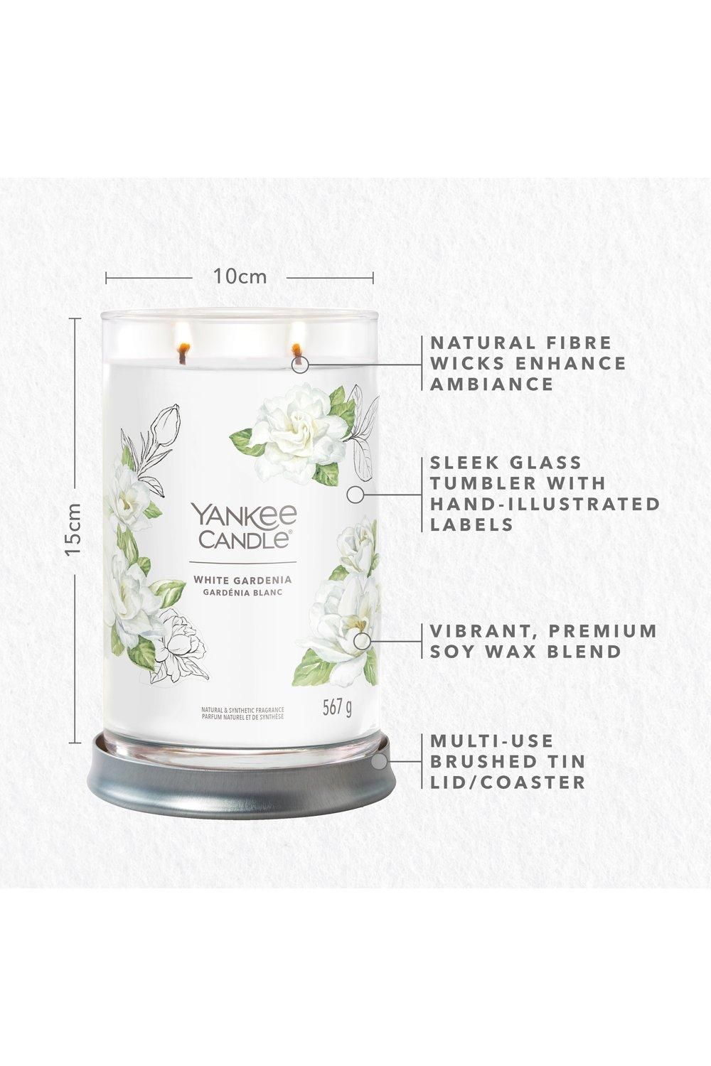 Yankee Candle Signature Large Tumbler White Gardenia White image 5