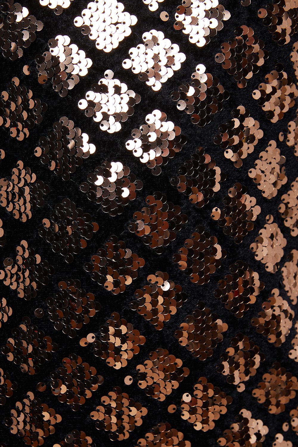 Oasis Occasion Geo Sequin Puff Sleeve Mini Dress Black image 5