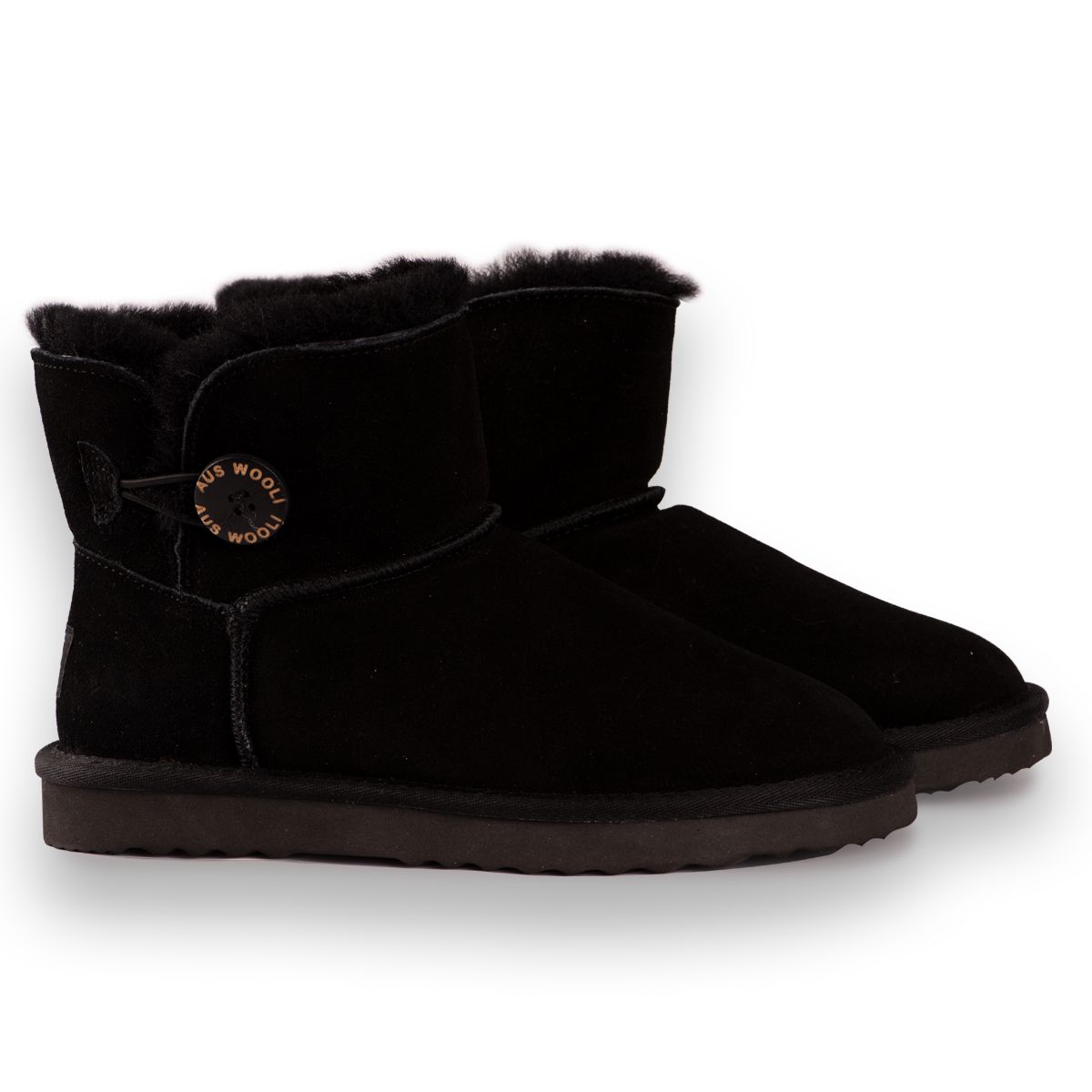 Aus Wooli Australia Short Sheepskin Button Boots image 6