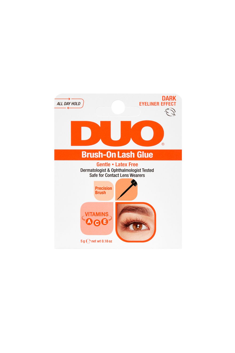 Duo Brush On Eyelash Glue - Dark Multi image 3