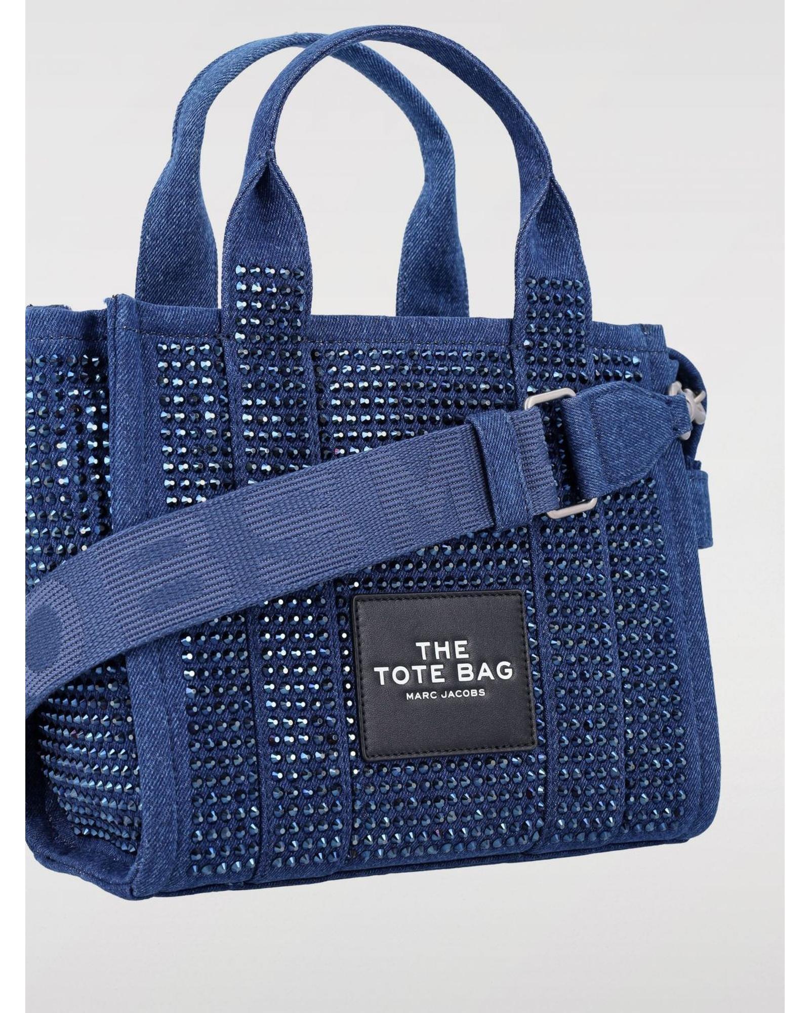 Marc Jacobs Mini Denim Tote Crystal Detail Wo Handbags image 3