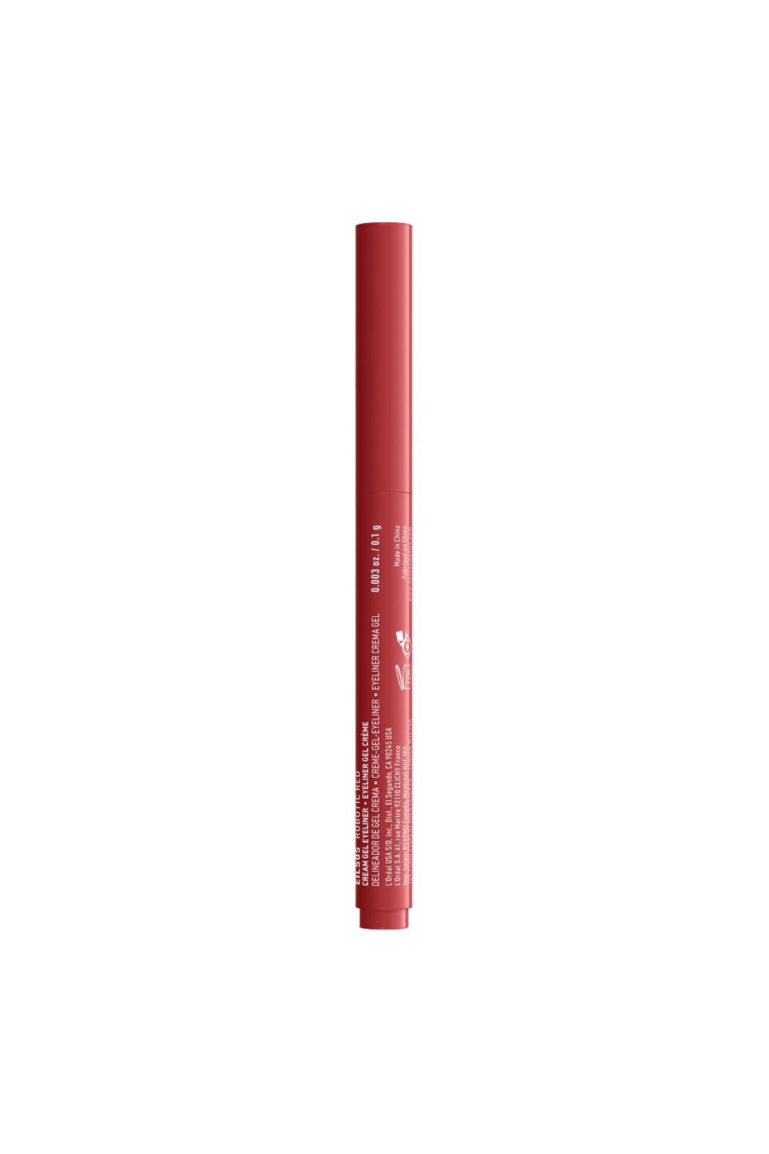 NYX Professional Makeup Epic Inky Stix Cream Gel Eyeliner 0.1g Robotic Red image 2