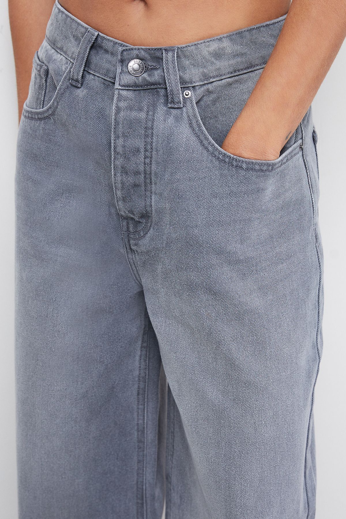 Warehouse Grey Straight Leg Jean Grey image 4