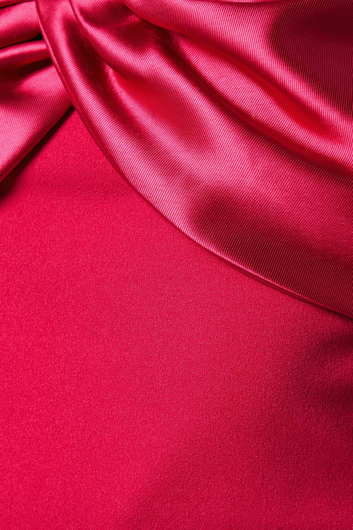 Coast Satin Sleeve Scuba Maxi Bridesmaid Dress Magenta image 5