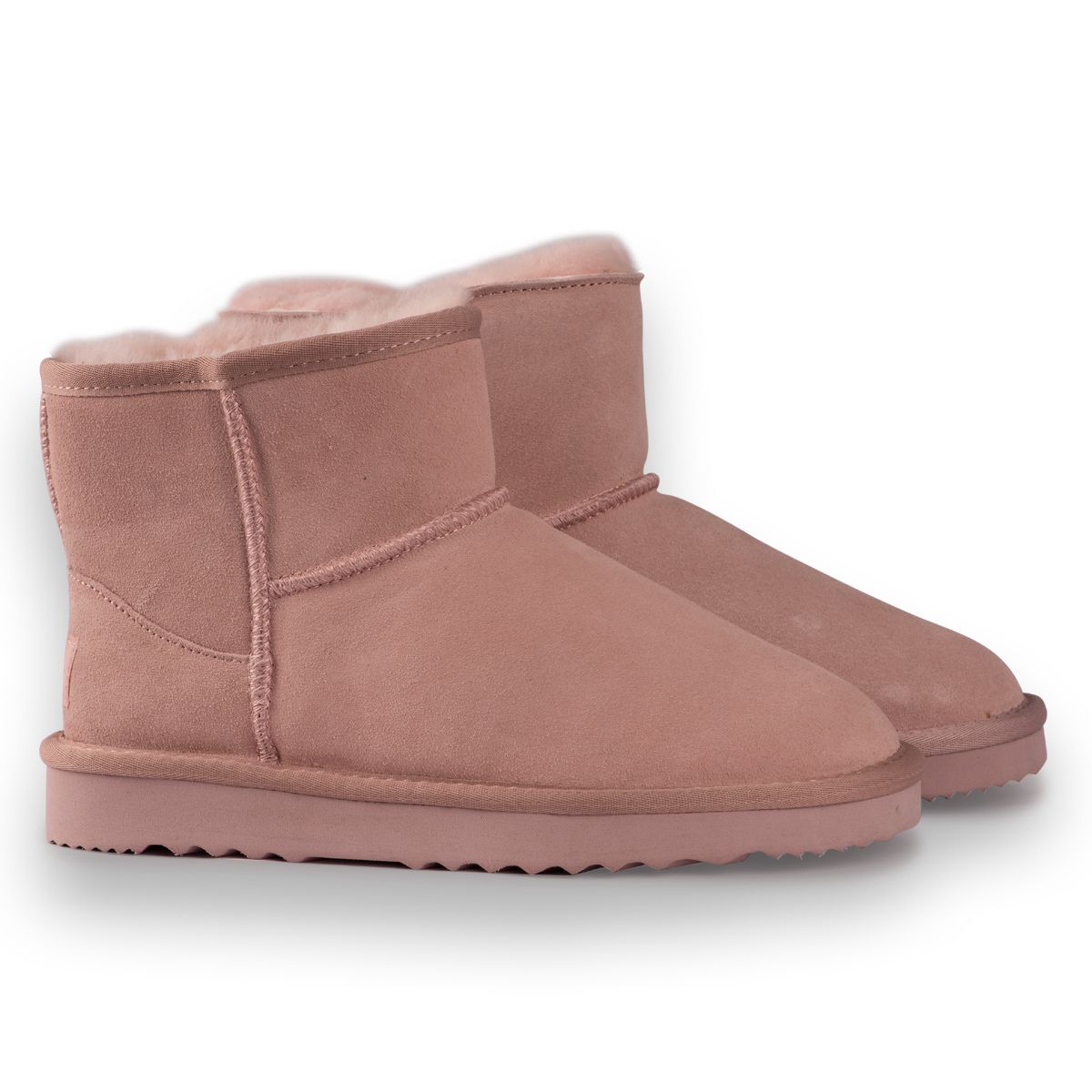 Aus Wooli Australia Short Sheepskin Ankle Kids Boots image 6