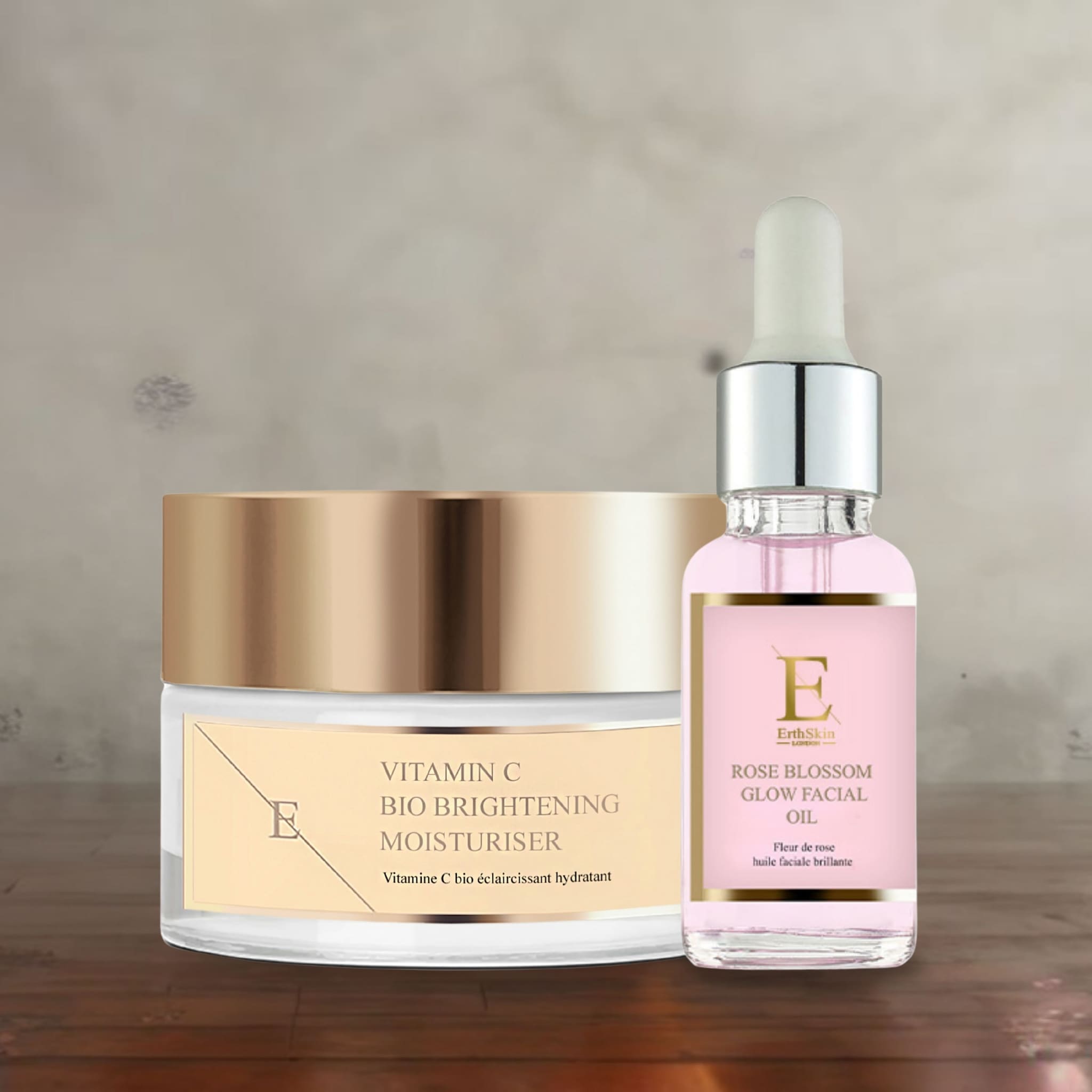 Erth Skin London Brighten & Glow Skincare Duo image 2