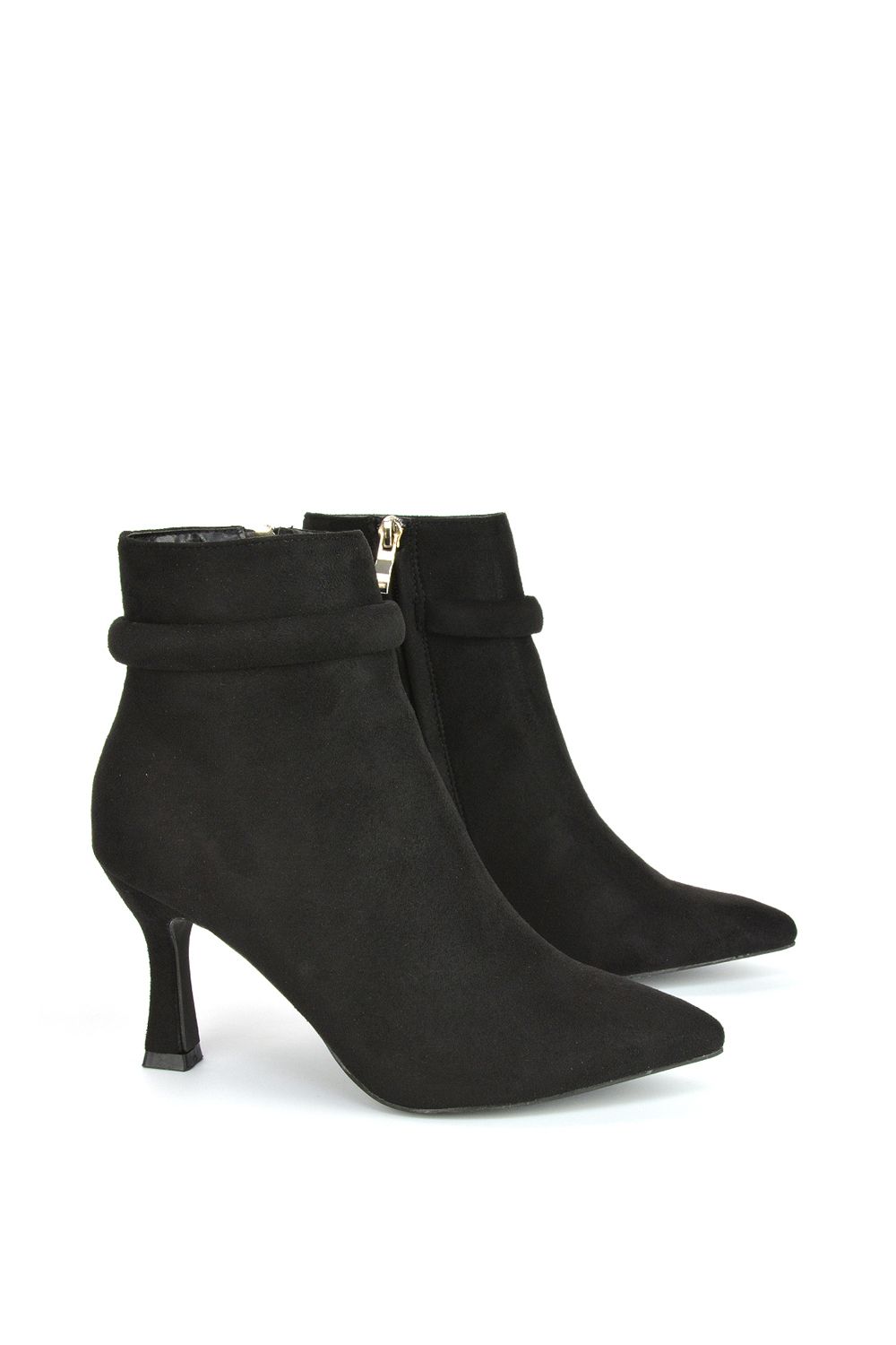XY London 'Jaelyn' Pointed Toe Stiletto Heeled Ankle Boots image 2