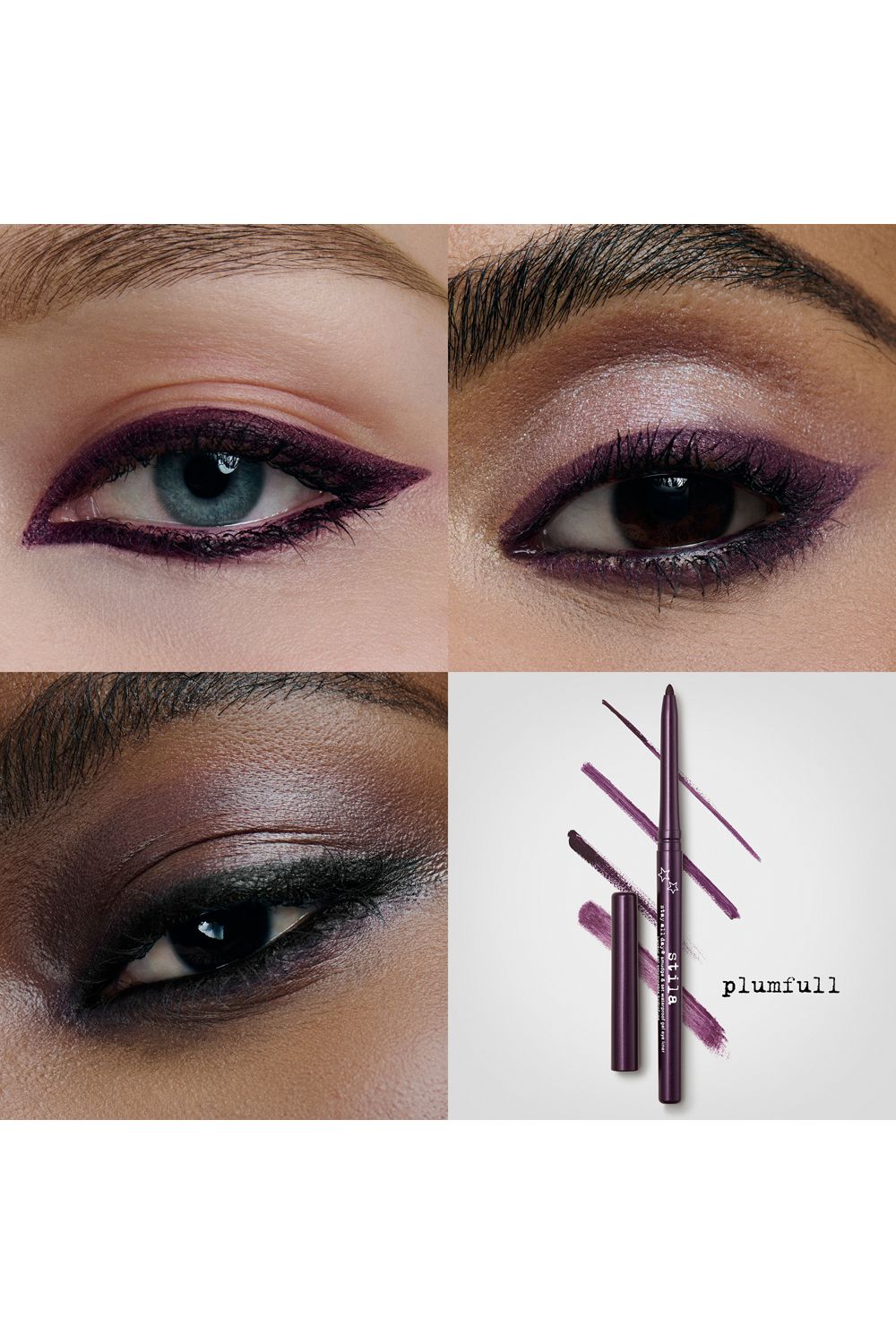 Stila Stay All Day® Smudge & Set Waterproof Gel Eye Liner Plumfull image 4