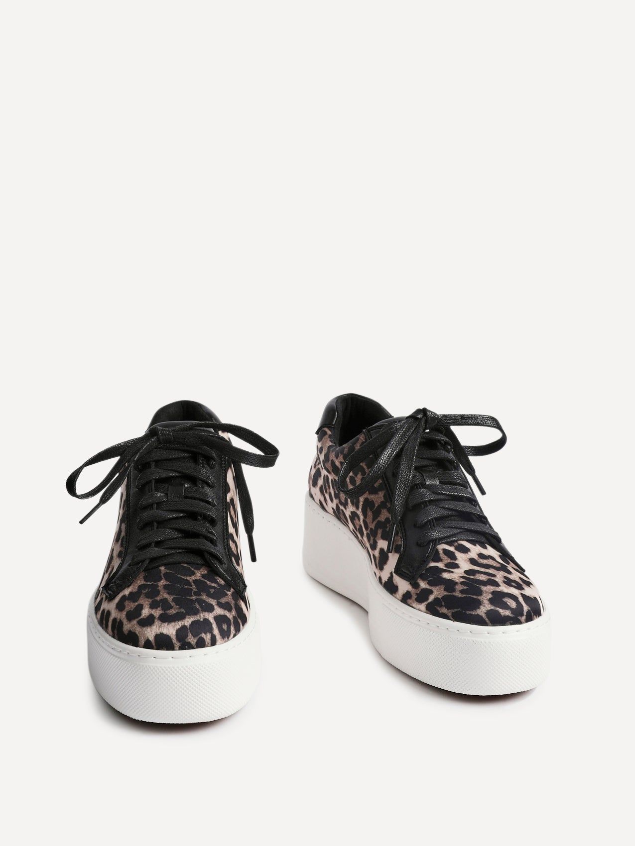 Linzi Twyla Leopard Print Platform Trainer image 3