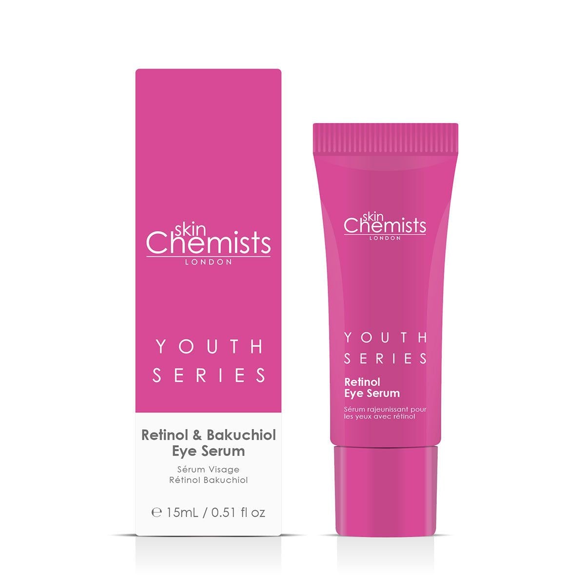 skinChemists Youth Series Retinol & Bakuchiol Eye Serum 15ml image 2