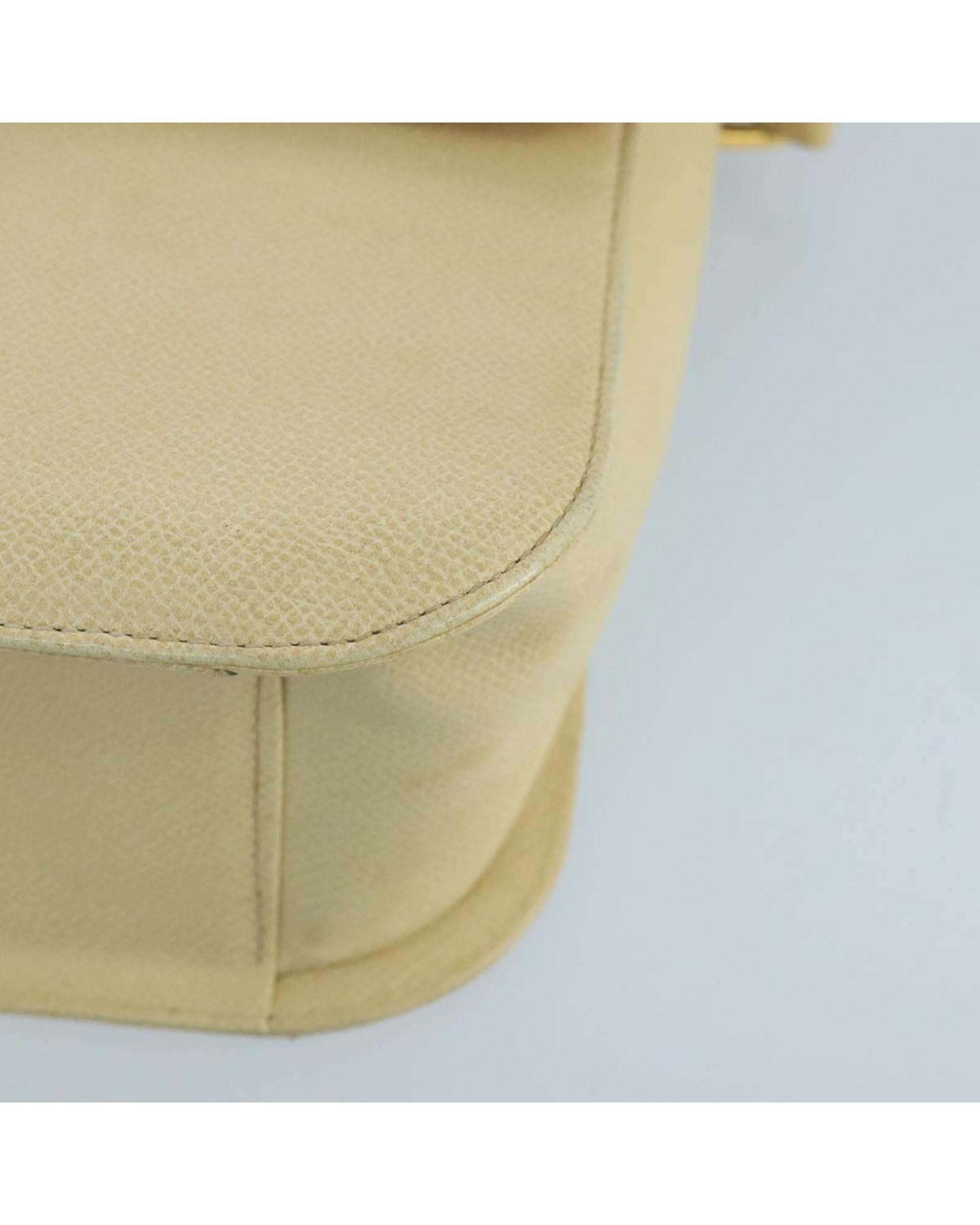 Valentino Preloved Leather Crossbody Bag Wo - Beige Shoulder Bags image 10