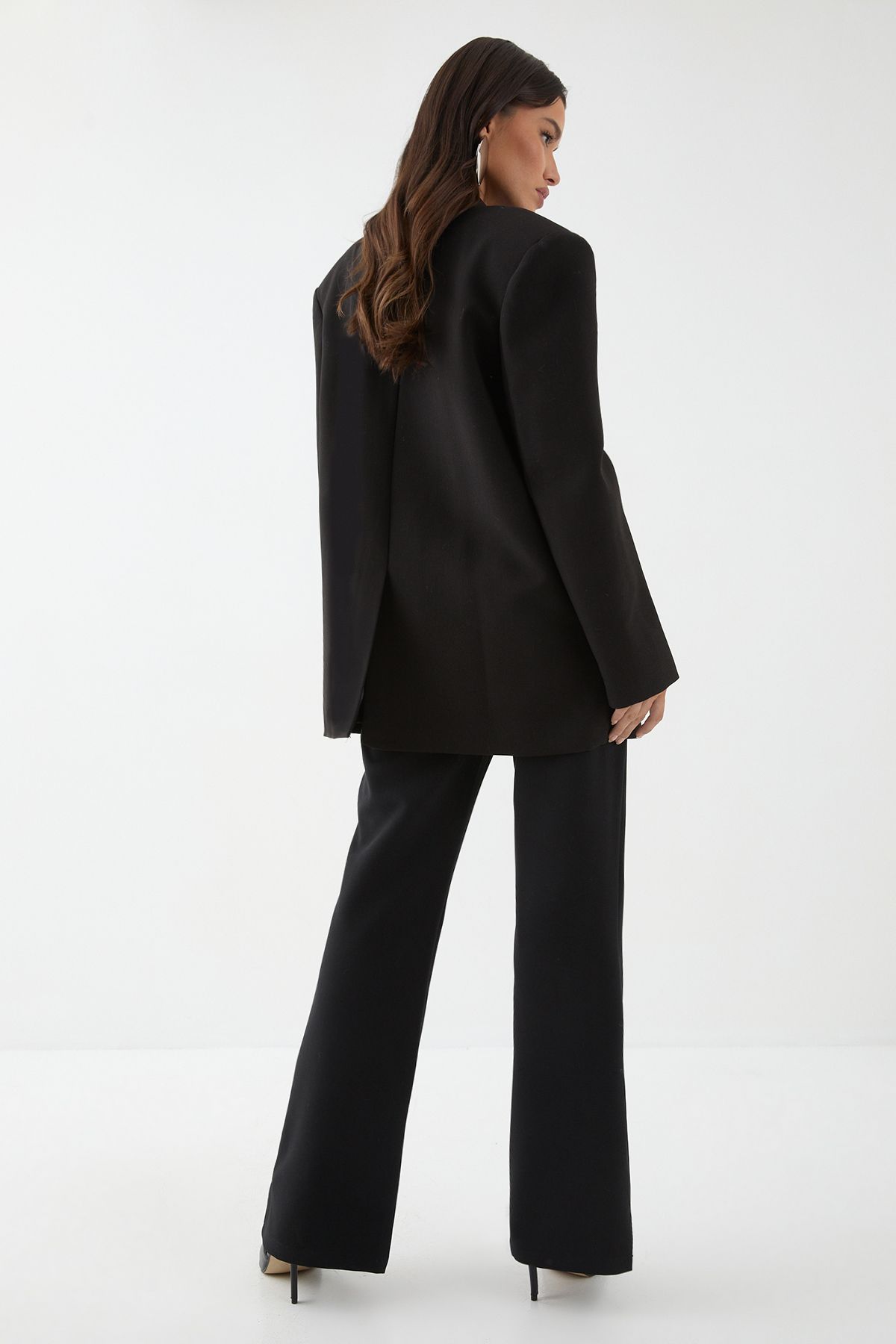 MissPap Premium Skinny Tailored Trouser Black image 3