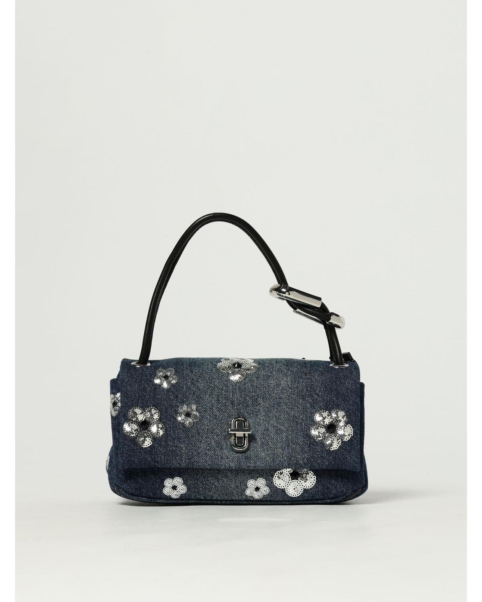 Marc Jacobs Softshot 21 Sequin Denim Handbag Wo