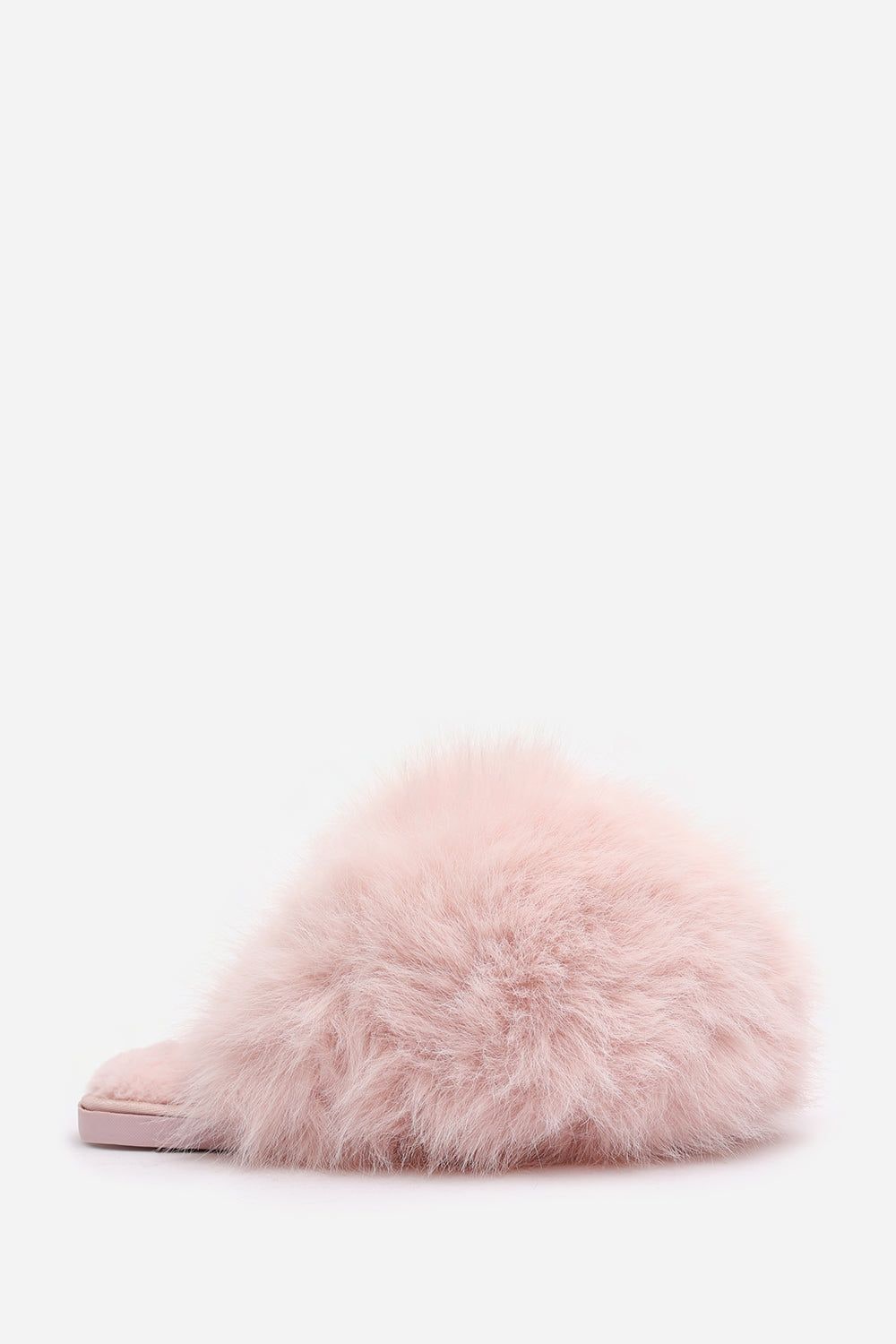 Where's That From 'Keira' Ultimate Fluffy Faux Fur Mule Slippers image 3