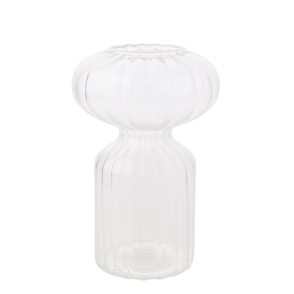 Hestia Clear Glass Vase - Small