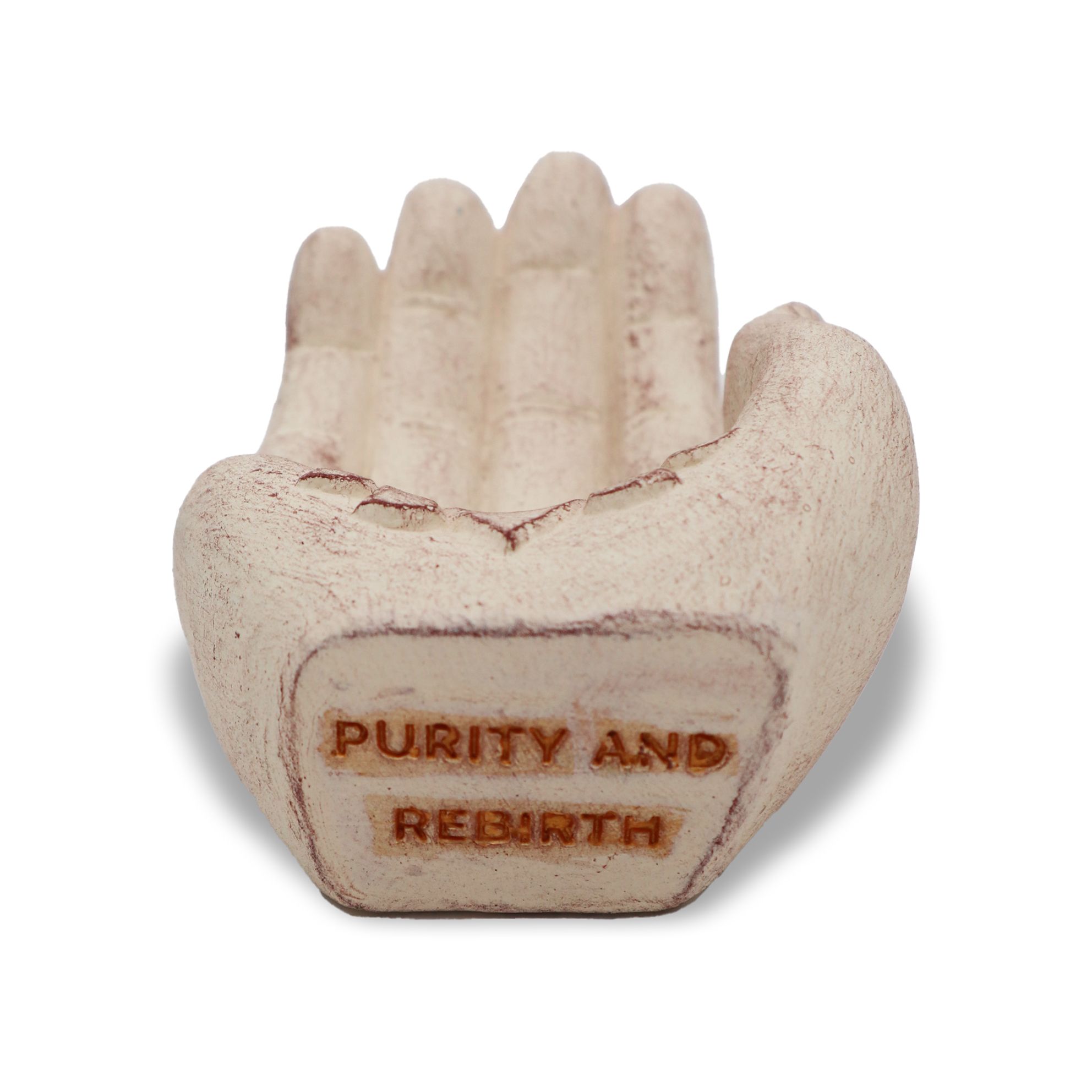 KDMD Hand Incense Burner - Lotus (white) image 3