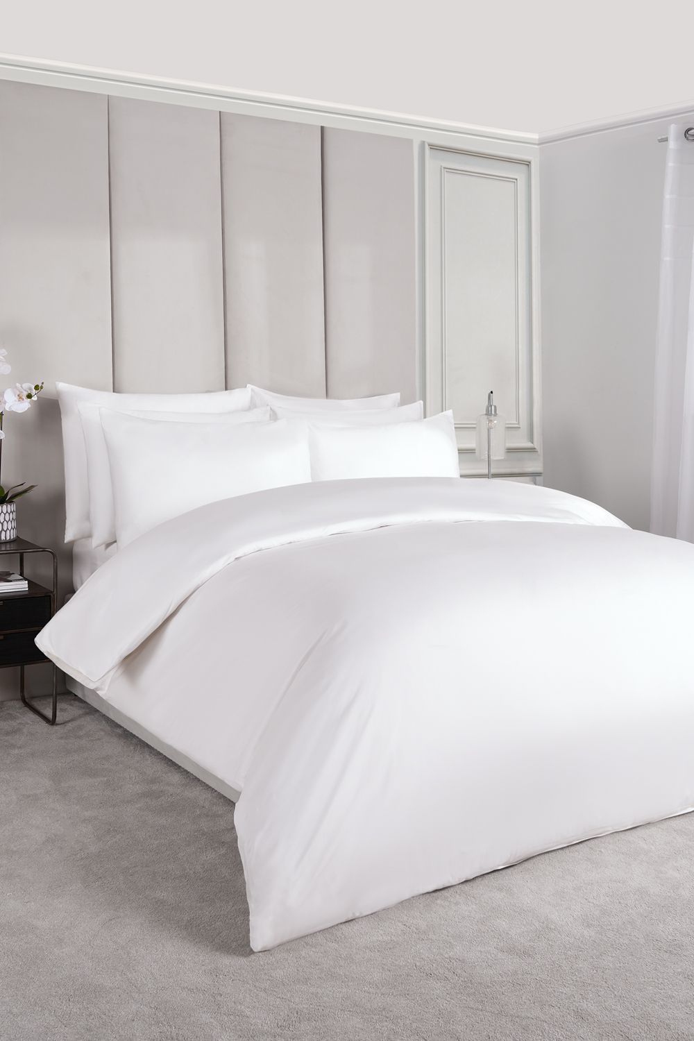 OHS 400 Thread Count Hotel Luxury Premium Quality Cotton Soft Duvet Cover Set image 3