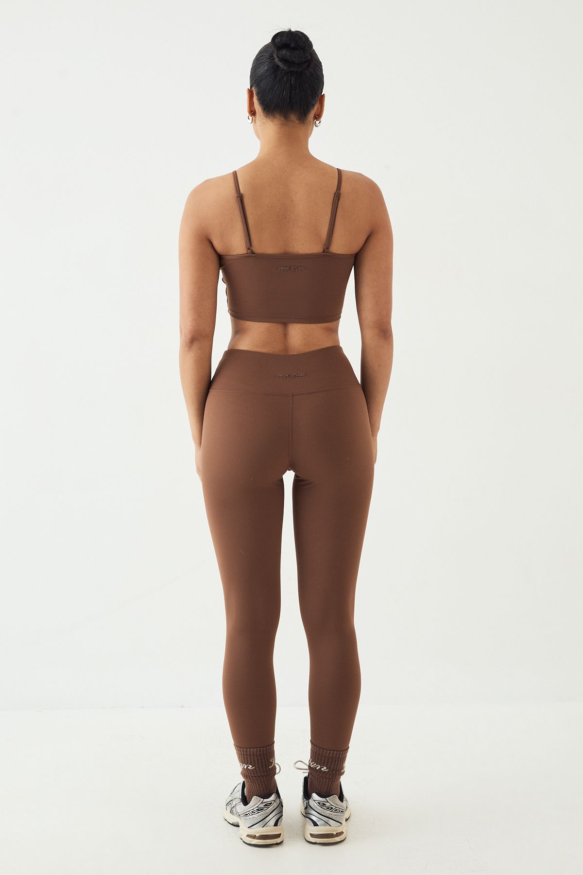 DSGN Studio DSGN Studio Ultra Sculpt Ruched Waist High Waist Legging Mocha image 2