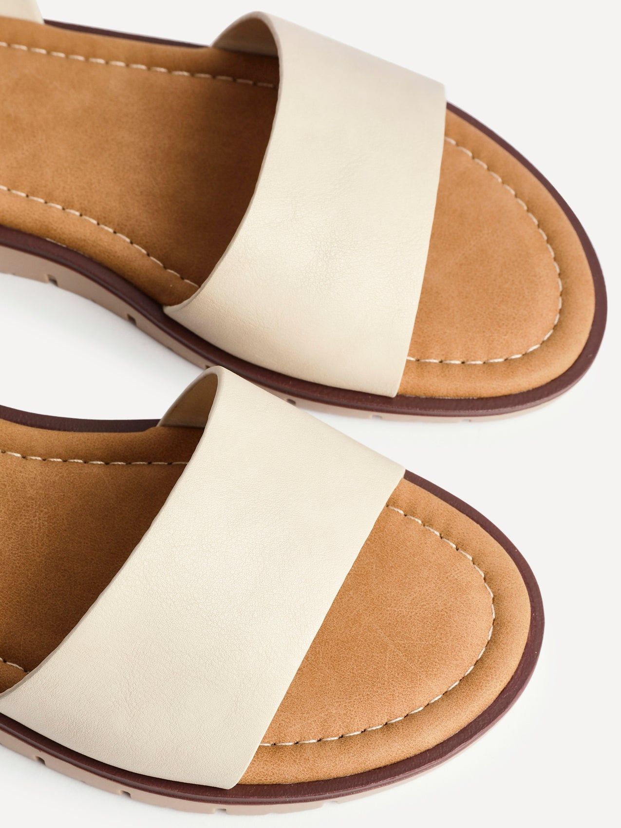 Linzi Denia Wide Fit Nude Sandals image 4