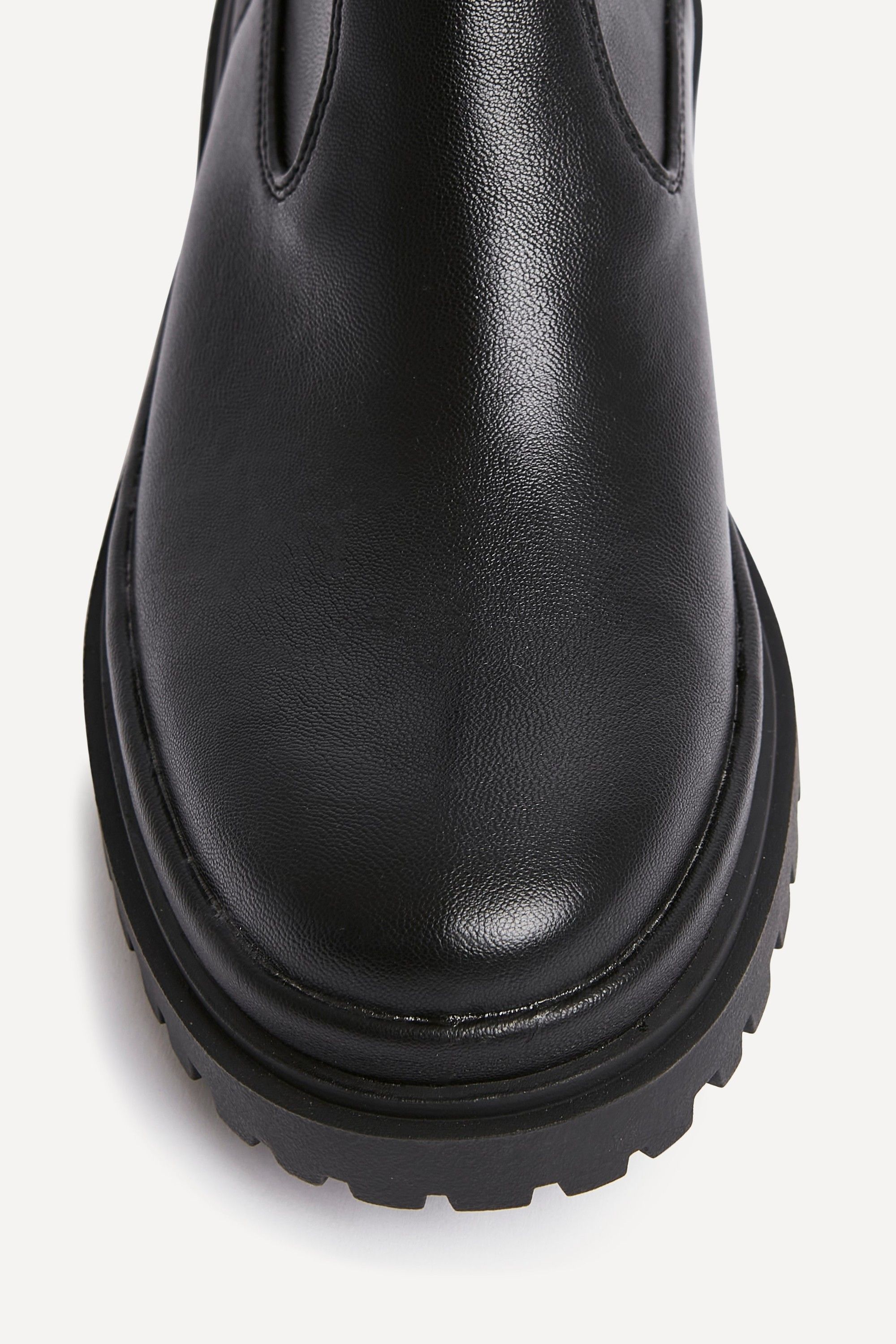 Linzi Edge Black Platform Ankle Boots image 4