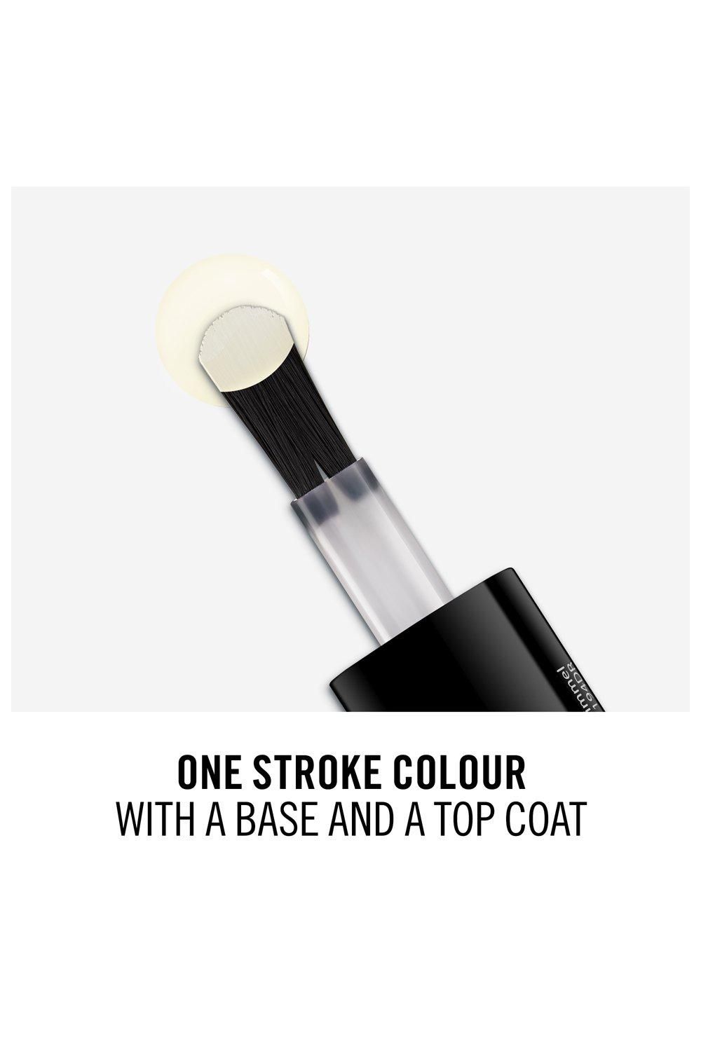 Rimmel London 60 Seconds Super Shine Nail Polish White Hot Love image 4