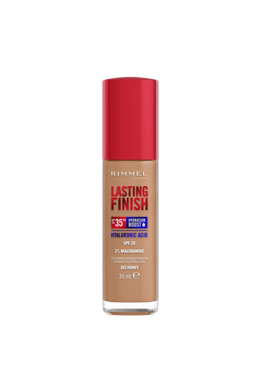 Rimmel London Lasting Finish 35 Hour Foundation 30ml 303 Honey image 1