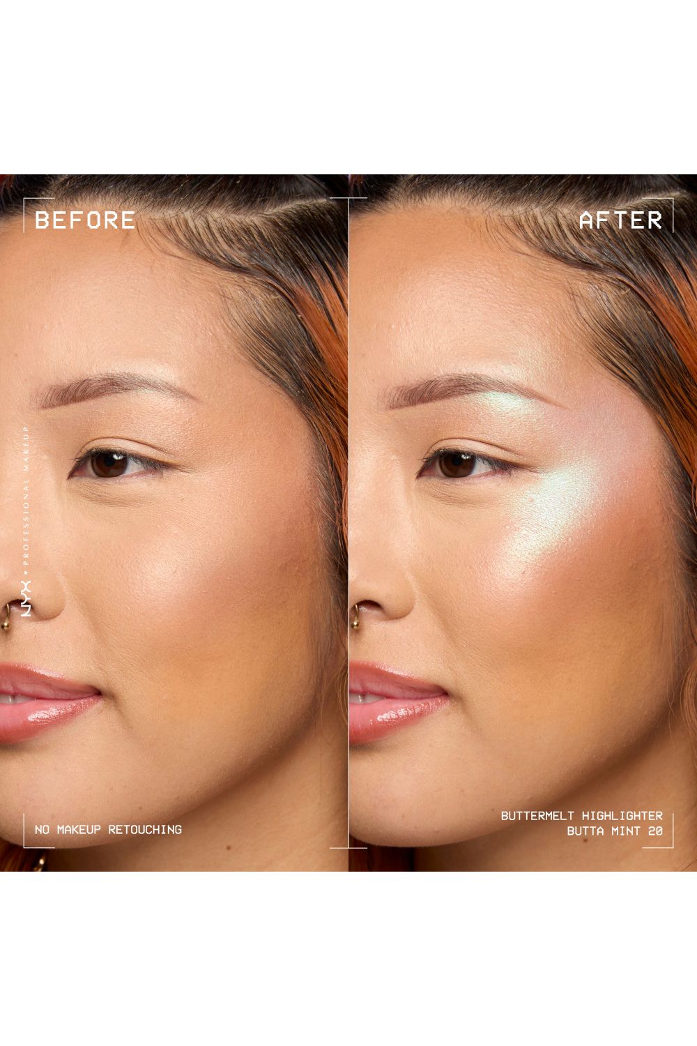 NYX Professional Makeup Buttermelt Highlighter 5g Butta Mint image 3