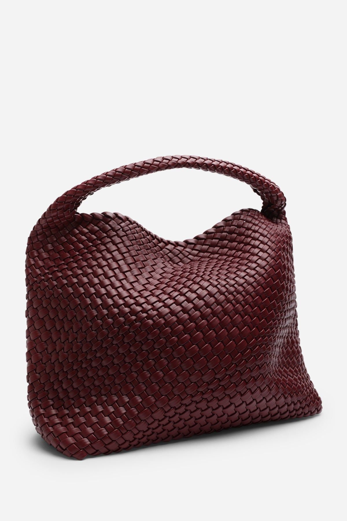 Where's That From 'Stone' Weave Detail Faux Leather Shoulder Bag image 3