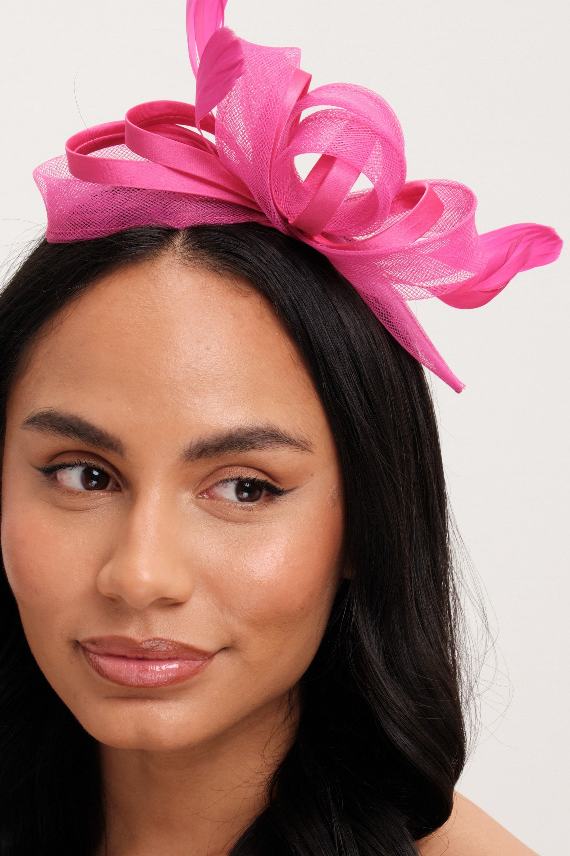 Jon Richard Fushia Medium Fascinator image 2