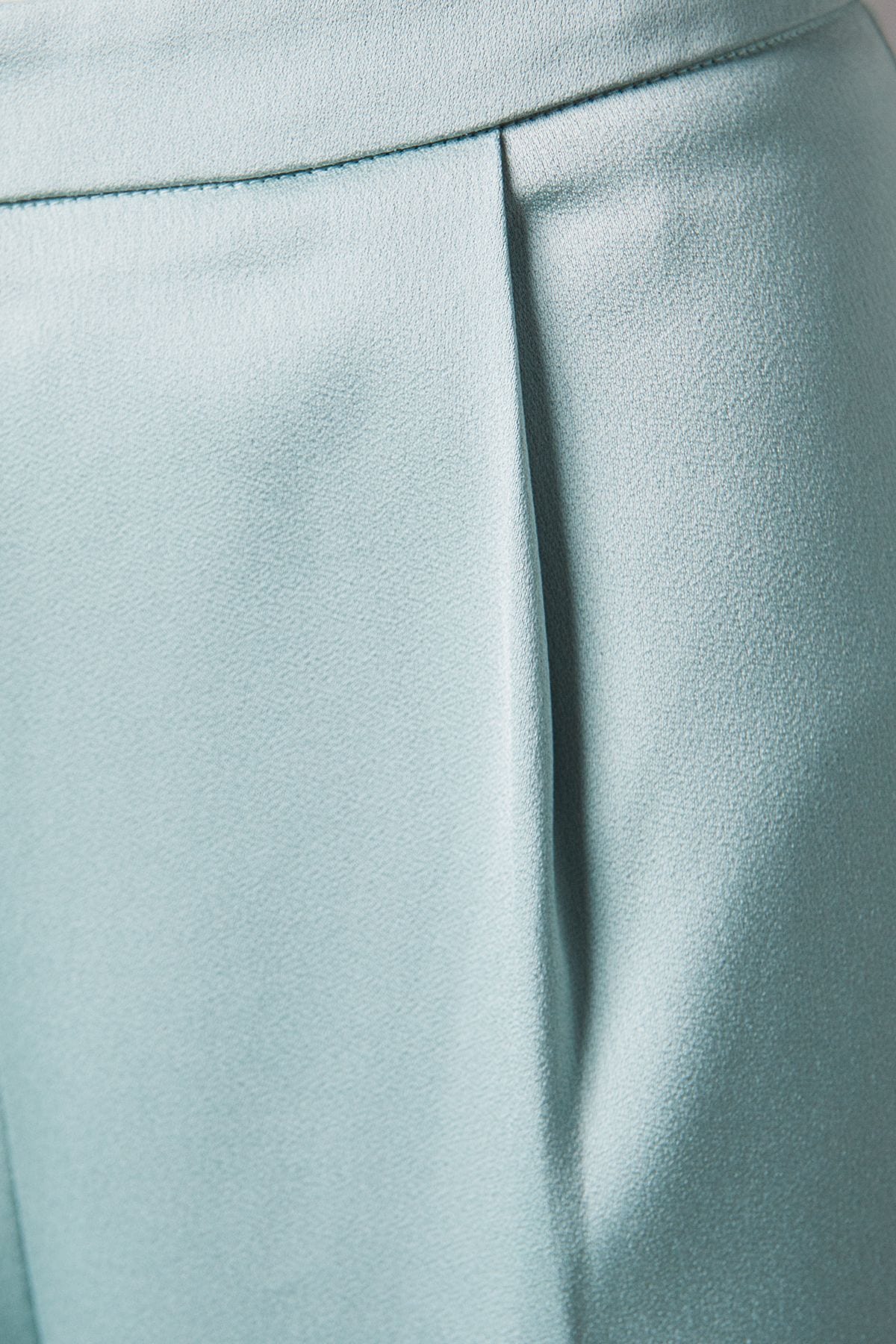 Coast Satin Flare Trouser Mint image 5