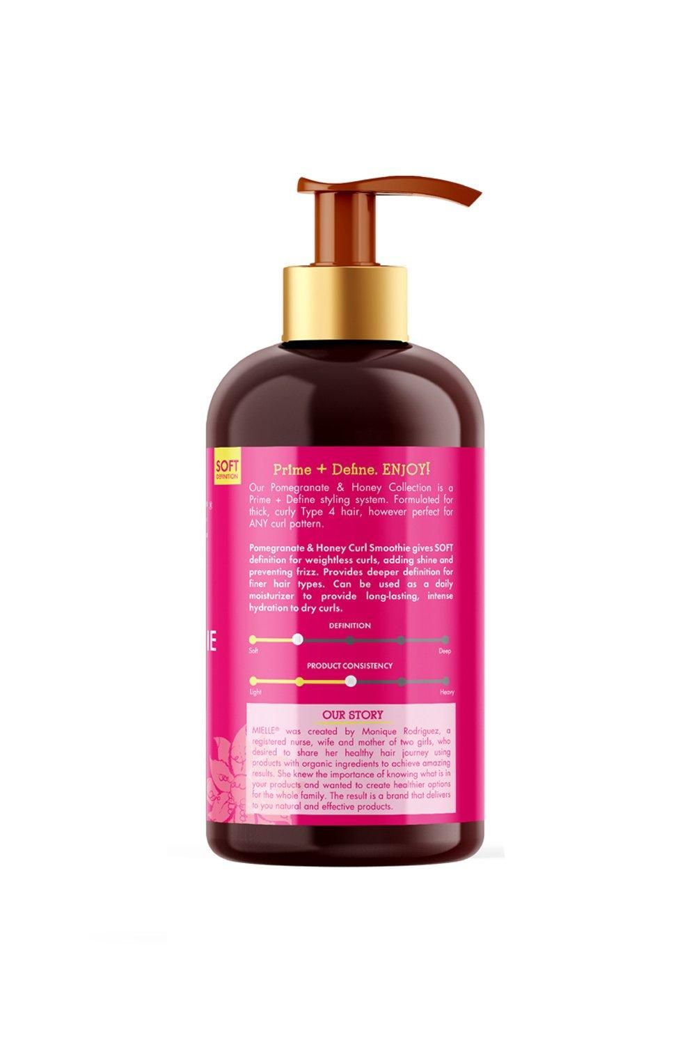 Mielle Pomegranate & Honey Curl Smoothie 355ml Multi image 3