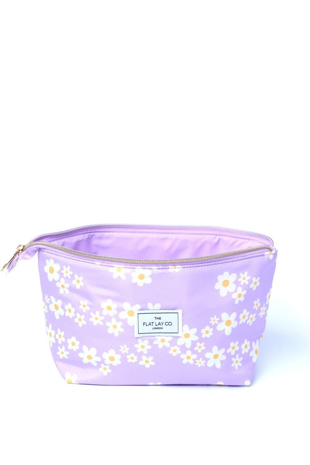 The Flat Lay Co Essential Pouch in Lilac Daisy Multi image 2