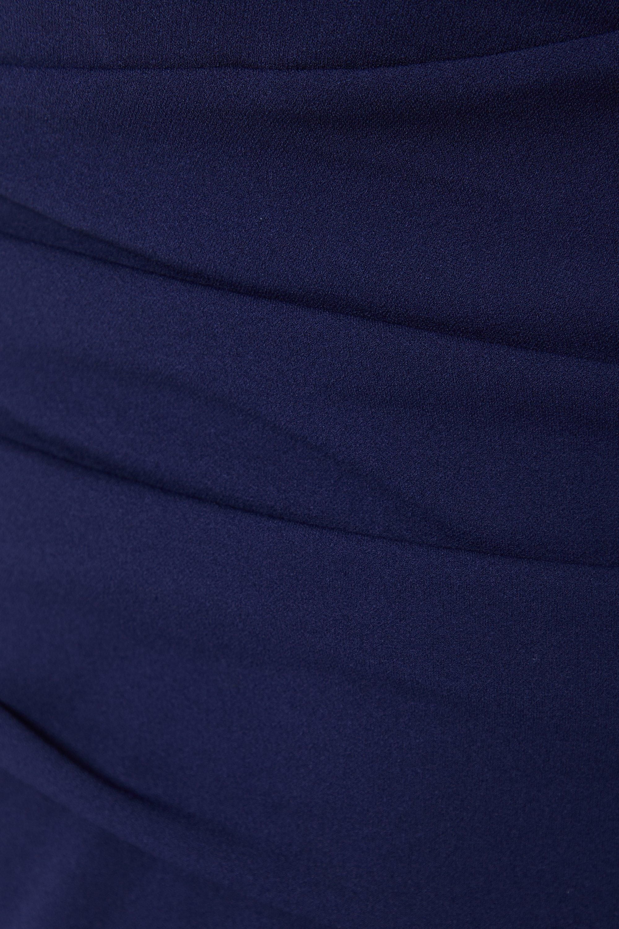 Coast Plus Scuba Crepe Wrap Jumpsuit Navy image 5