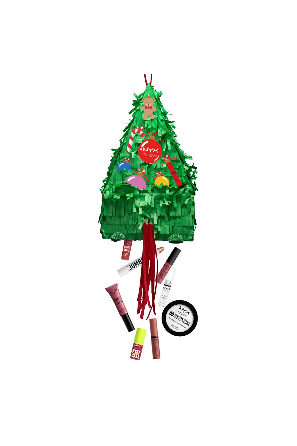 NYX Professional Makeup Home Alone Falling Presents Makeup Surprise Box, 12 Pieces Gift Set Multi image 2