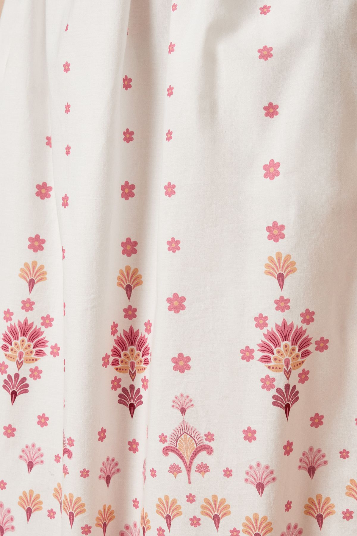 Dorothy Perkins Border Print Strappy Poplin Maxi Dress White image 5