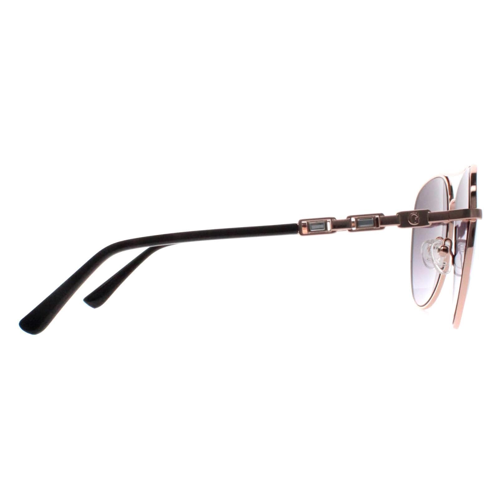 Guess Aviator Rose Gold Grey Gradient GF6143 image 4