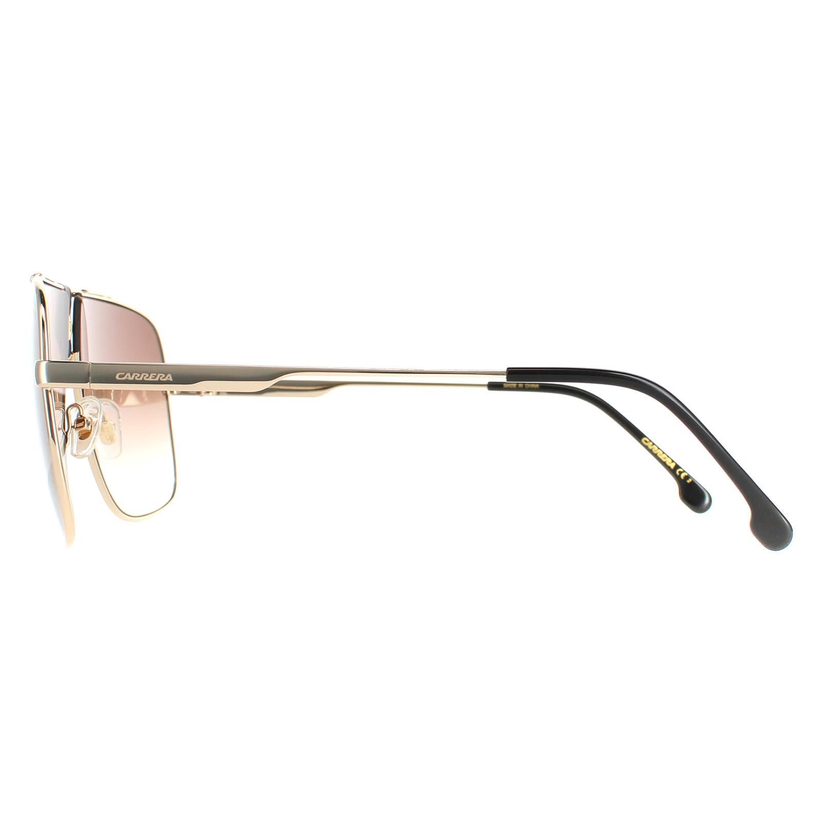 Carrera Aviator Gold Brown Gradient Sunglasses image 3