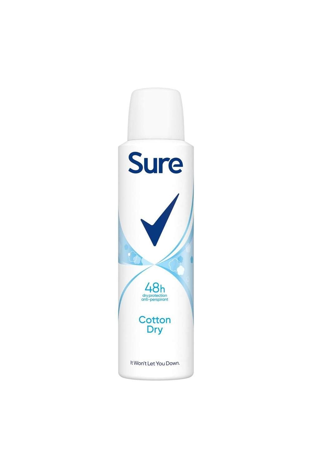 Sure Motion Sense Women Cotton 'Anti Perspirant Deodorant', 6x150ml image 2