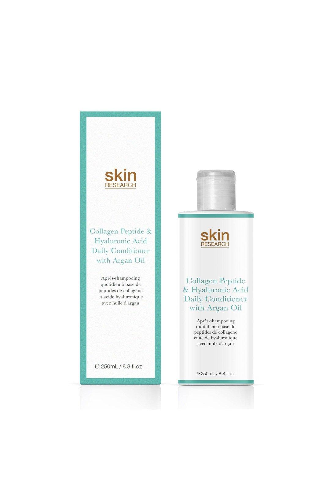 Skin Research Collagen Peptide & Hyaluronic Acid Daily Conditioner with Argan Oil 250ml Twin Value Savings Pack image 6