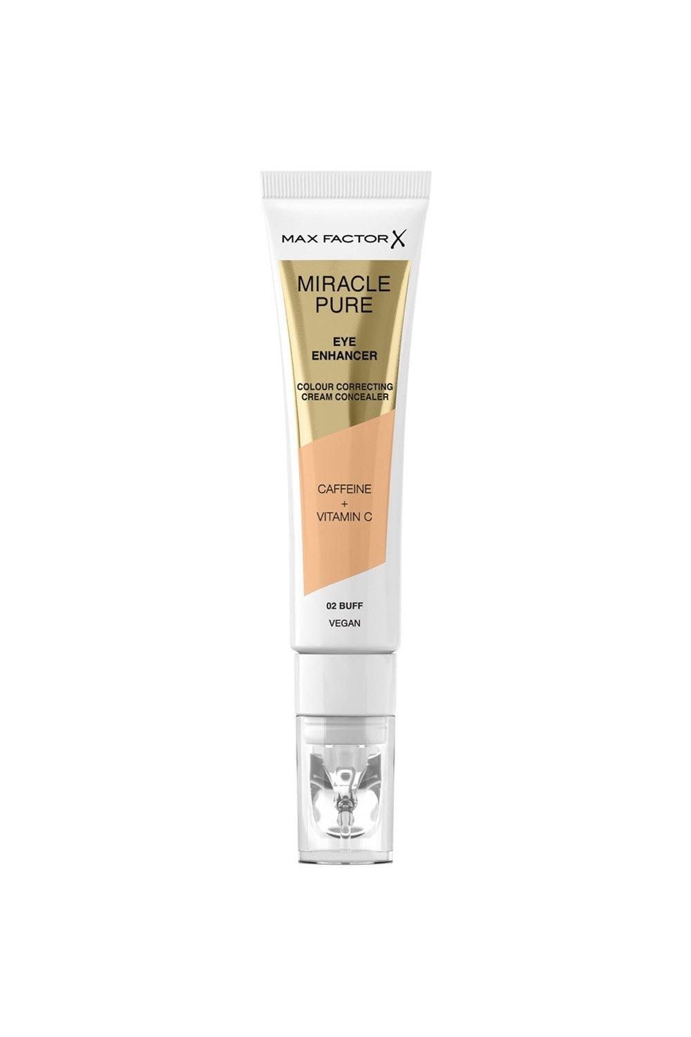 Max Factor Miracle Pure Colour Correcting & Anti-Fatigue Eye Enhancer Cream Concealer Buff image 1