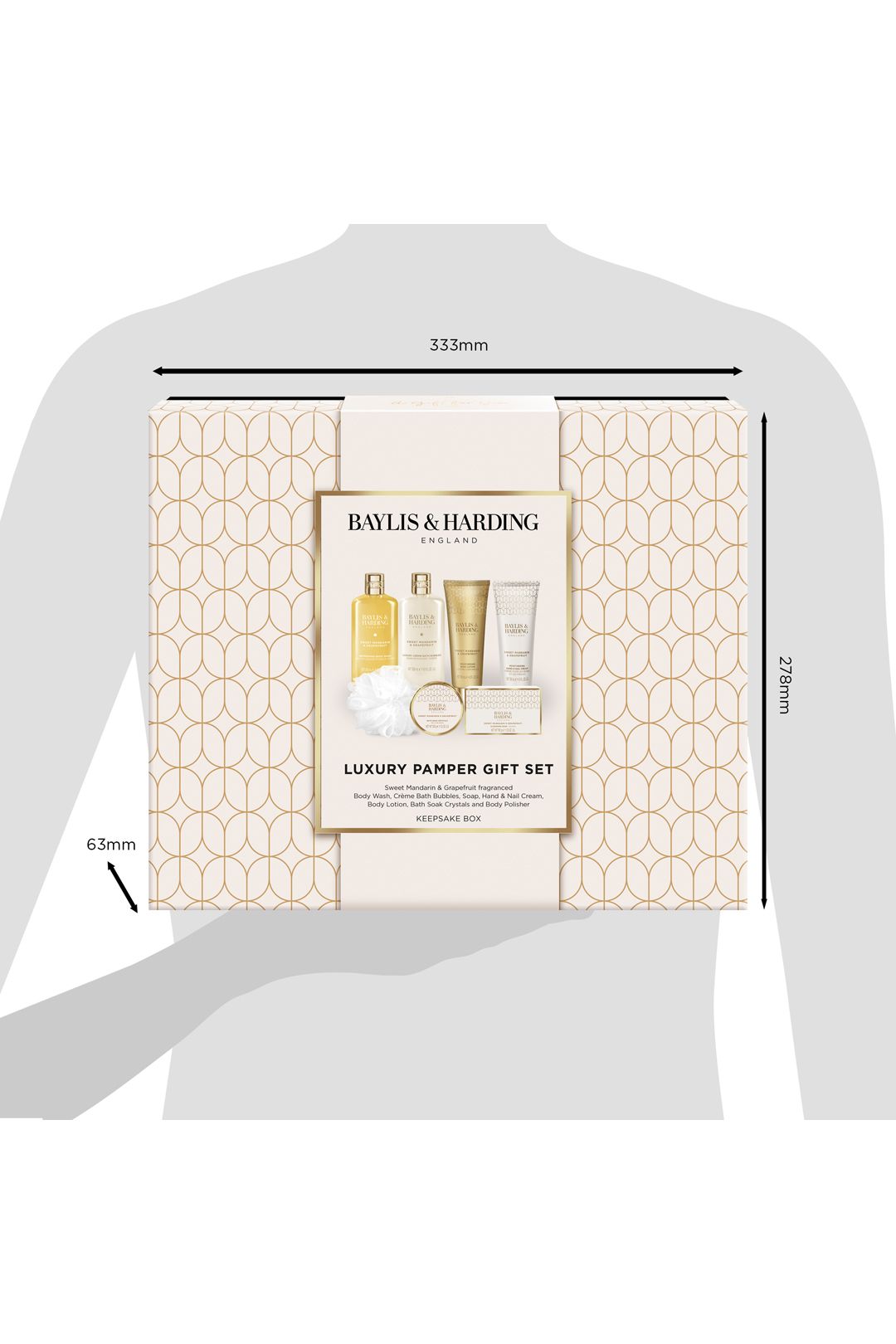 Baylis & Harding Sweet Mandarin & Grapefruit Luxury Pamper Gift Set Multi image 7