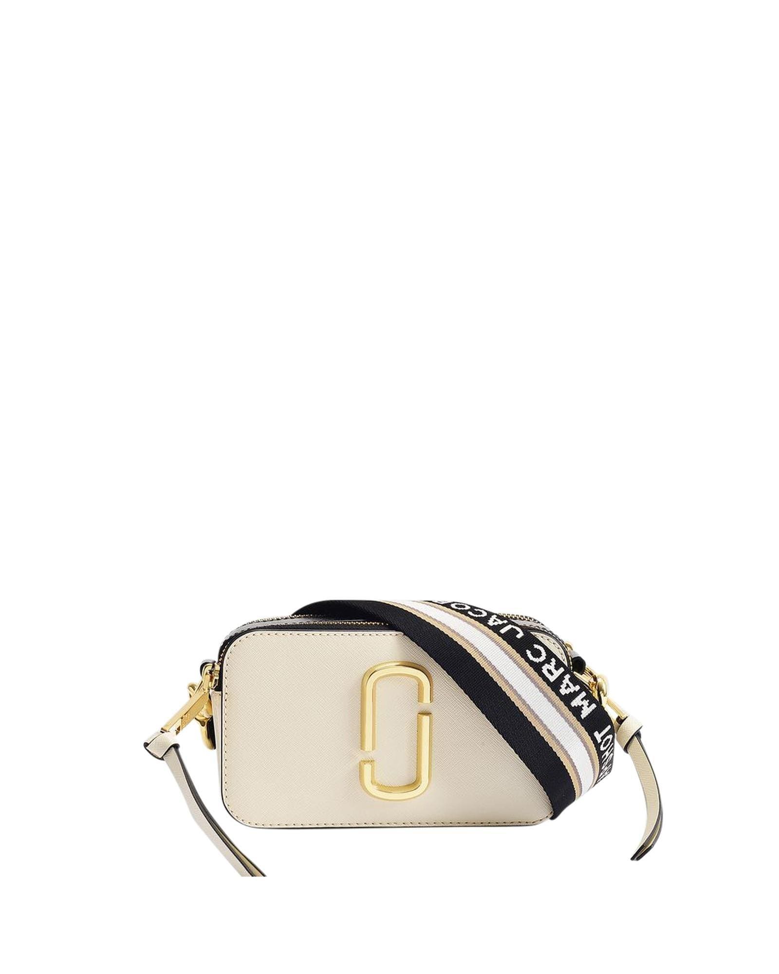Marc Jacobs Snapshot Camera Bag Leather Crossbody Wo - White | White Crossbody image 4